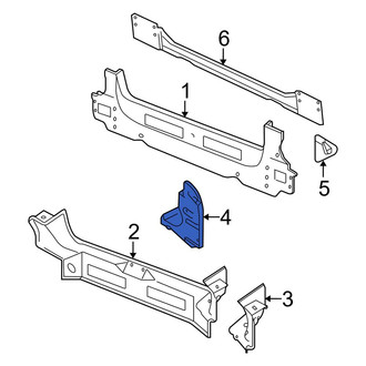 Mini OE - Rear Left Body D-Pillar Trim Panel