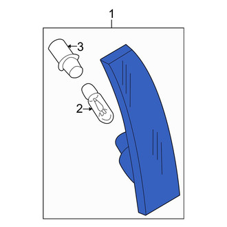 Mini OE - Rear Left Side Marker Light