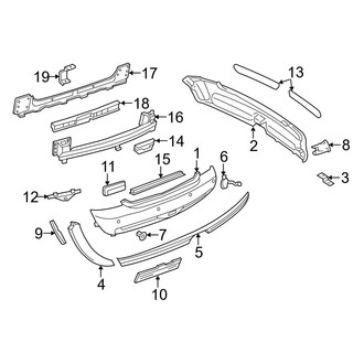 Mini OE - Rear Bumper - Bumper & Components (S)