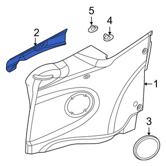 Mini OE - Rear Left Convertible Top Tonneau Cover