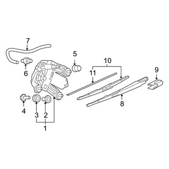 Mini OE - Lift Gate - Wiper & Washer Components (Base / S)