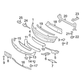 Mini OE - Front Bumper & Grille - Bumper & Components (John Cooper Works / S Convertible)
