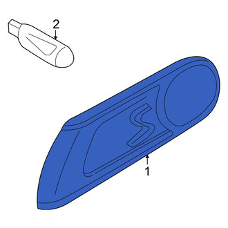 Mini OE - Front Right Turn Signal Light Housing