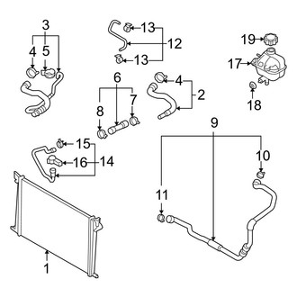 Mini OE - Cooling - Radiator & Components (Naturally Aspirated)