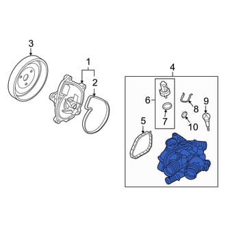 Mini OE - Engine Coolant Thermostat Kit