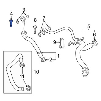 Mini OE - Engine Coolant Pipe Bolt