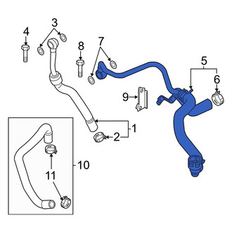 Mini OE - Engine Coolant Pipe