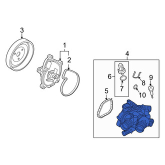 Mini OE - Engine Coolant Thermostat Kit