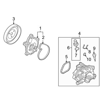 Mini OE - Cooling - Water Pump (Main)