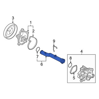 Mini OE - Engine Coolant Pipe