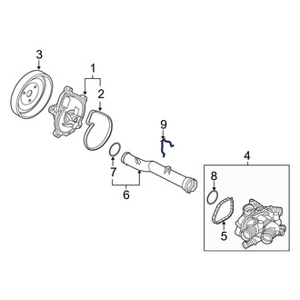 Mini OE - Engine Coolant Pipe C-Clip