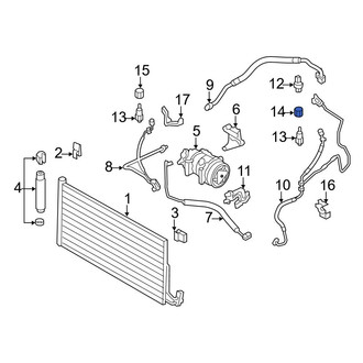 Mini OE - A/C Service Valve Cap