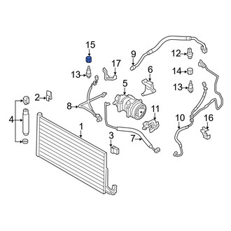 Mini OE - A/C Service Valve Cap