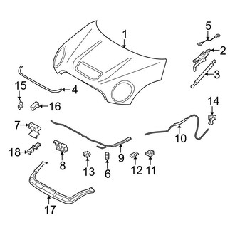 Mini OE - Hood & Components