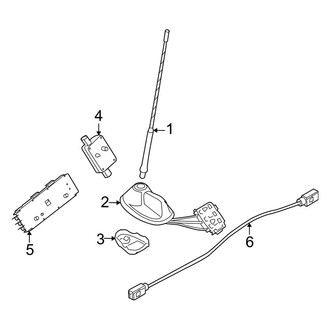 Mini OE - Electrical - Antenna (Base / John Cooper Works / S Hatchback)