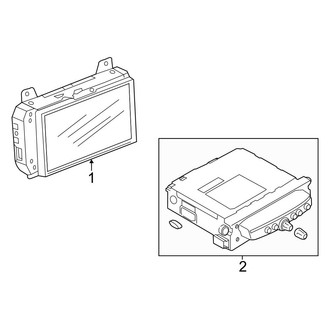 Mini OE - Instrument Panel - Navigation System Components