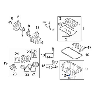 Mini OE - Engine Oil Drain Plug Gasket
