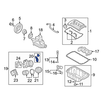Mini OE - Engine Oil Filter Housing Gasket