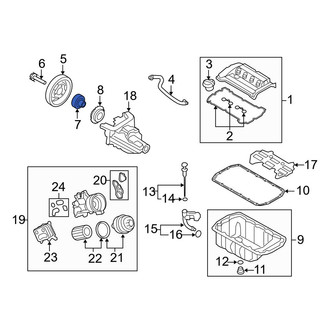 Mini OE - Engine Harmonic Balancer Adapter