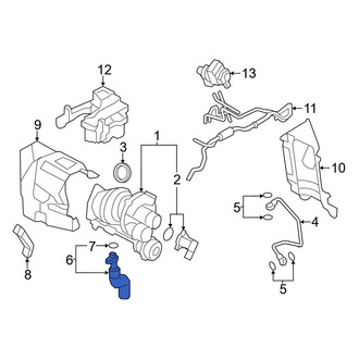Mini OE - Turbocharger Oil Line