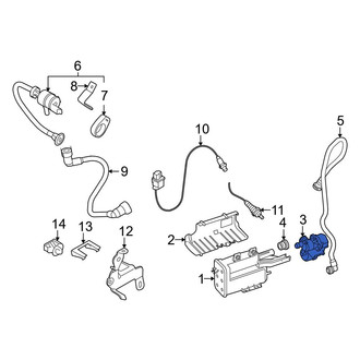 Mini OE - Evaporative Emissions System Leak Detection Pump