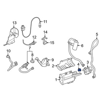 Mini OE - Evaporative Emissions System Leak Detection Pump Grommet