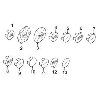 Mini OE - Wheels - Covers & Trim (17")