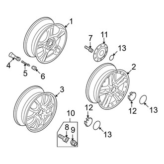 Mini OE - Wheels (18"), (Base / S Convertible)