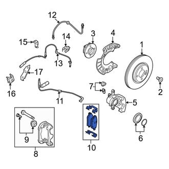 Mini OE - Front Disc Brake Pad Set