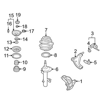 Mini OE - Front Suspension - Suspension Components (Convertible)