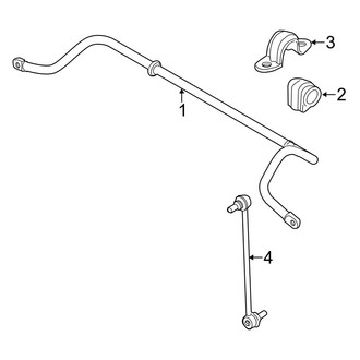 Mini OE - Front Suspension - Stabilizer Bar & Components