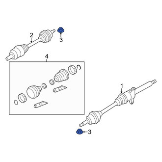 Mini OE - CV Joint Nut