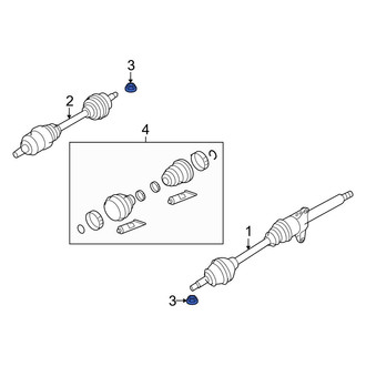 Mini OE - CV Joint Nut
