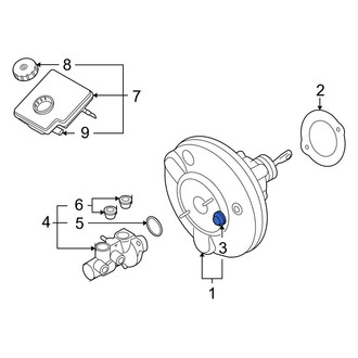 Mini OE - Power Brake Booster Grommet