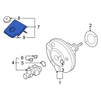 Mini OE - Brake Master Cylinder Reservoir