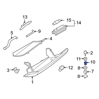 Mini OE - Front Glove Box Door Hinge Pin