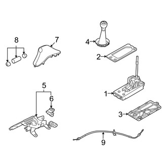 Mini OE - Center Console (Levers & Components)