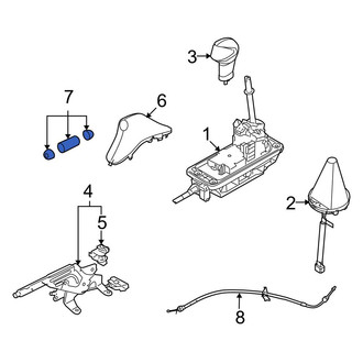 Mini OE - Parking Brake Pedal Release Handle