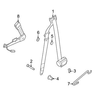 Mini OE - Restraint Systems - Front Seat Belts (Base / John Cooper Works / S Hatchback)