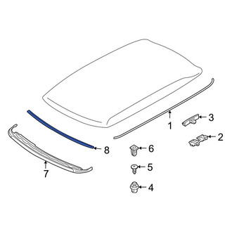 Mini OE - Roof Molding Seal