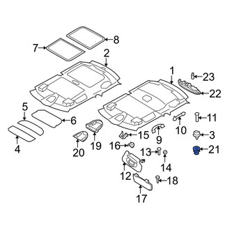 Mini OE - Passenger Air Bag Disable Switch