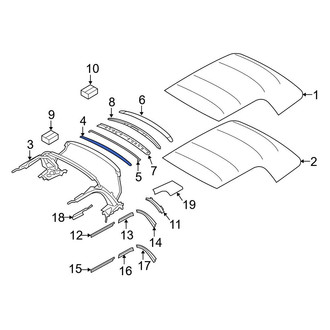 Mini OE - Front Roof Bow