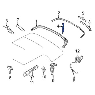 Mini OE - Left Convertible Top Latch