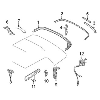 Mini OE - Convertible Top - Attaching Components (Base / John Cooper Works / S Convertible)