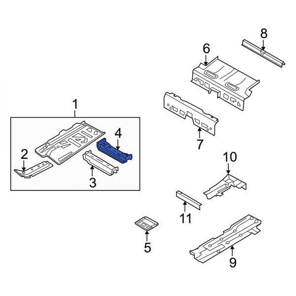 Floor Pan Reinforcement