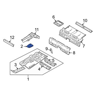 Mini OE - Floor Pan Crossmember
