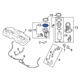 Mini OE - Fuel Pump Tank Seal
