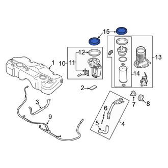 Mini OE - Fuel Tank Lock Ring
