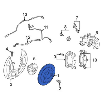 Mini OE - Rear Disc Brake Rotor