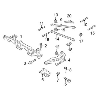Mini OE - Rear Suspension - Suspension Components
